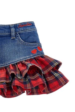 denim cotton skirt MONNALISA KIDS | 39F70260430055